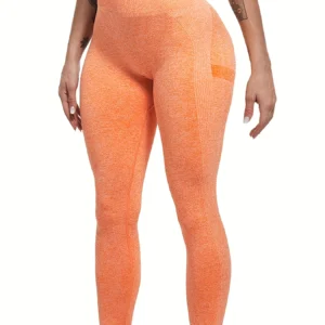 Seamless Butt Lifting Workout Leggings for Women High Waist Yoga Pants Compression Contour Tights