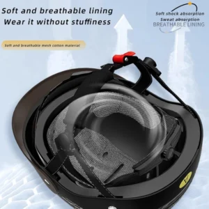 MOWK Vintage Motorcycle Half Helmet Summer Breathable Men Women Electric Jet Scooter Open Face Helmets Reflective Safety Helmets