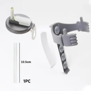 🔥 Buy 1 Get 1 Free, only $3.9! Black Friday Starts Now !Portable Soda Can Holder With Can Lid And Silicone Straw Reusable