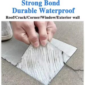 Butyl Tape Roof Repair Leak Color Steel Tile Cracks Self-adhesive Aluminum Foil Waterproof Coil High and Low Temperature Rubber