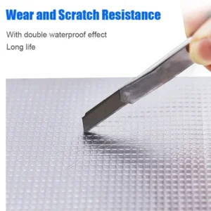 Butyl Tape Roof Repair Leak Color Steel Tile Cracks Self-adhesive Aluminum Foil Waterproof Coil High and Low Temperature Rubber