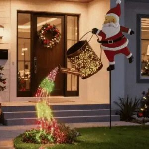 🎅🏻LAST DAY 50% 🎅🏻 Christmas Sale Off🎁Solar-Powered Santa Claus Garden Stake Light LHT